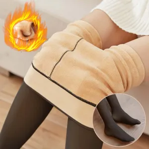 Meia-Calça Thermal com Tecido Pelúcia Aveludada
