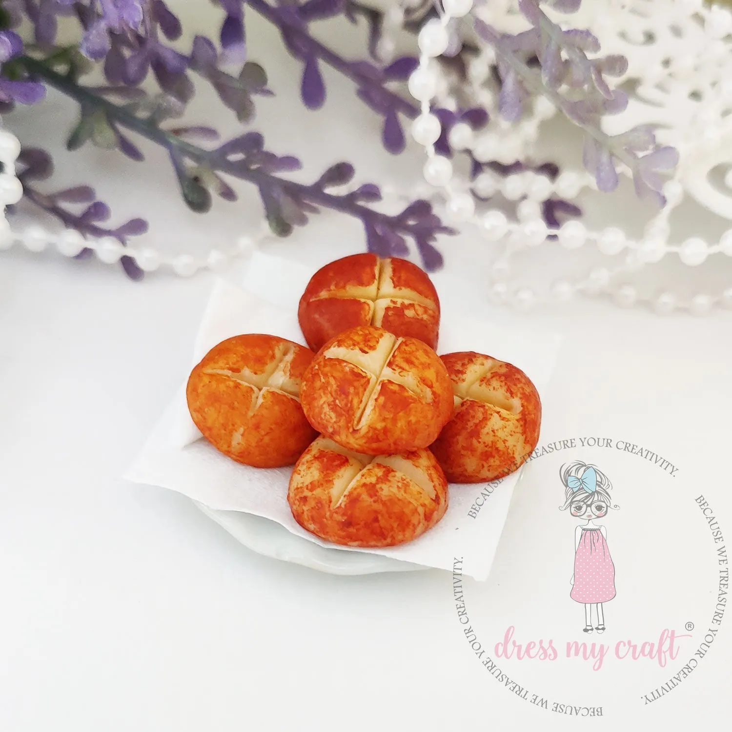 Miniature Hot Cross Buns