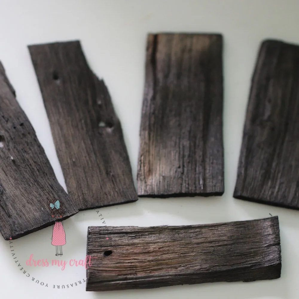 Miniature Natural Long Wooden Log
