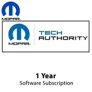 Mopar - Chrysler Tech Authority - OEM Dealer Software Subscription - 1 Year - ( machine sold separately )