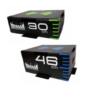 Morgan Soft Modular Plyometric Boxes - Set of  (12" and 18") (SALE)
