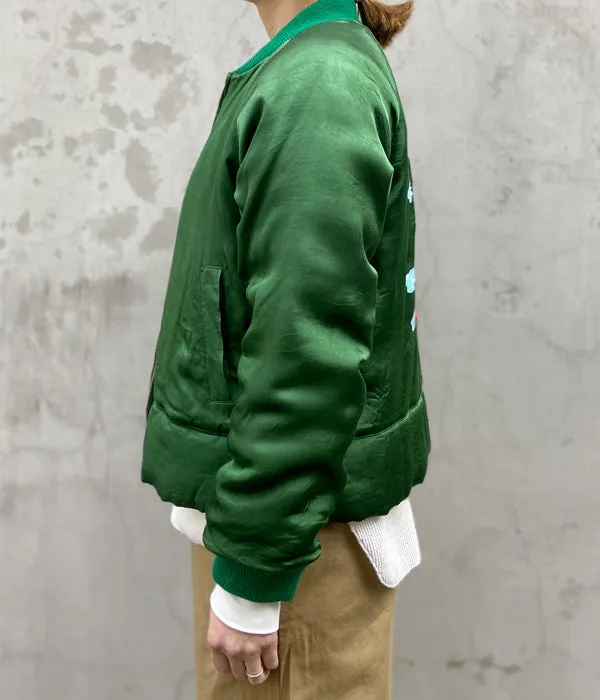 nowos/SOUVENIR JACKET(GREEN)
