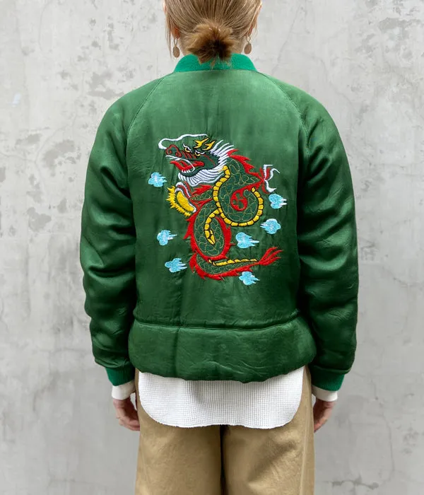 nowos/SOUVENIR JACKET(GREEN)