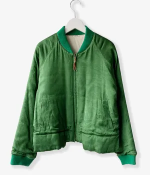 nowos/SOUVENIR JACKET(GREEN)