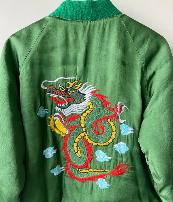 nowos/SOUVENIR JACKET(GREEN)