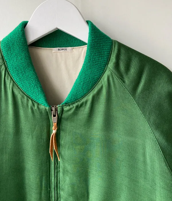 nowos/SOUVENIR JACKET(GREEN)