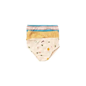 Organic Underwear 3 Pack Set - Adventure