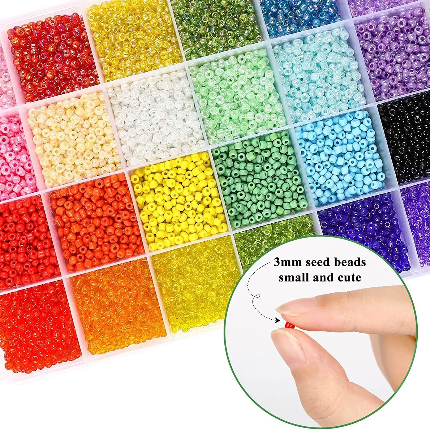 Poppy Crafts Clay & Letter Bead Kit 7200pcs