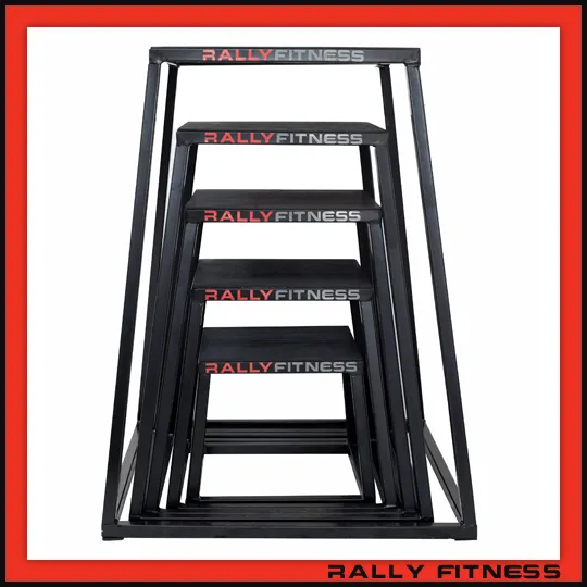 Rally Fitness® Steel Plyometric Boxes