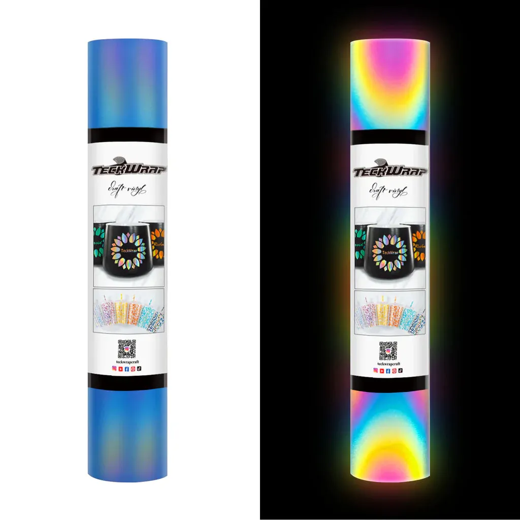 Reflective Adhesive - Blue