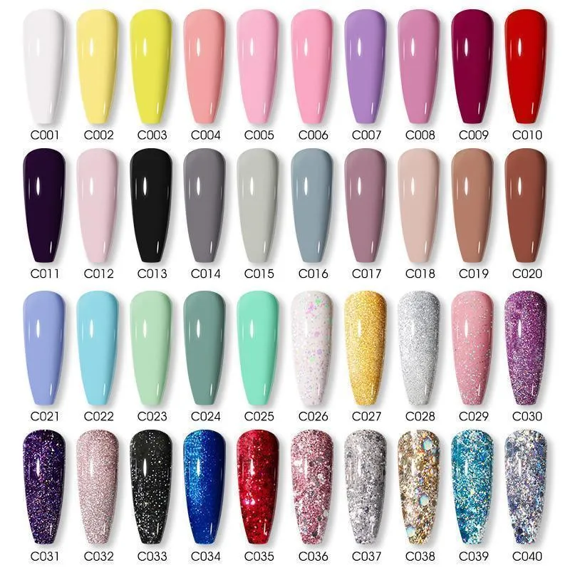 ROSALIND Gel Nail Polish Kits For Manicure Nails Art UV Gel Need Base Top Coat Vernis Semi permanent Nail Polish 15ML