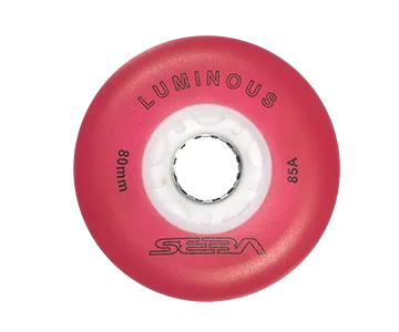 Seba Luminous LED Wheels 76mm/85a Multiple Colors 4-Pack - Sale