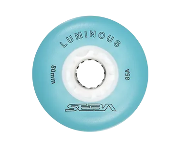 Seba Luminous LED Wheels 76mm/85a Multiple Colors 4-Pack - Sale