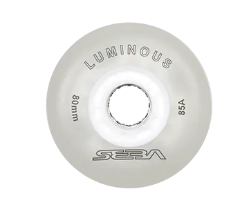 Seba Luminous LED Wheels 76mm/85a Multiple Colors 4-Pack - Sale