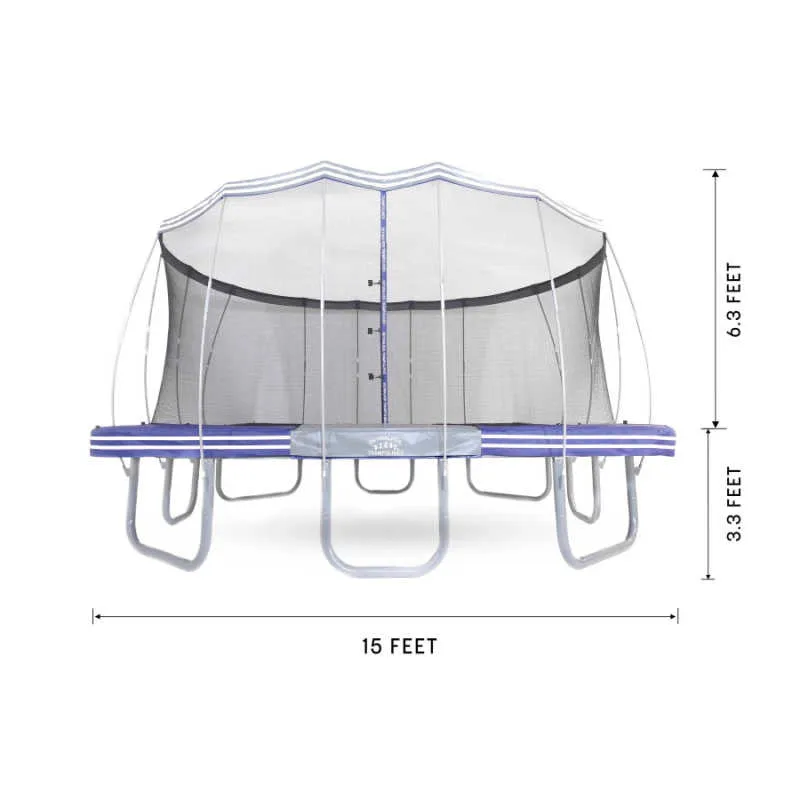 Skywalker Trampoline's 15' Premium Square Trampoline - LMG-SPTCS1515