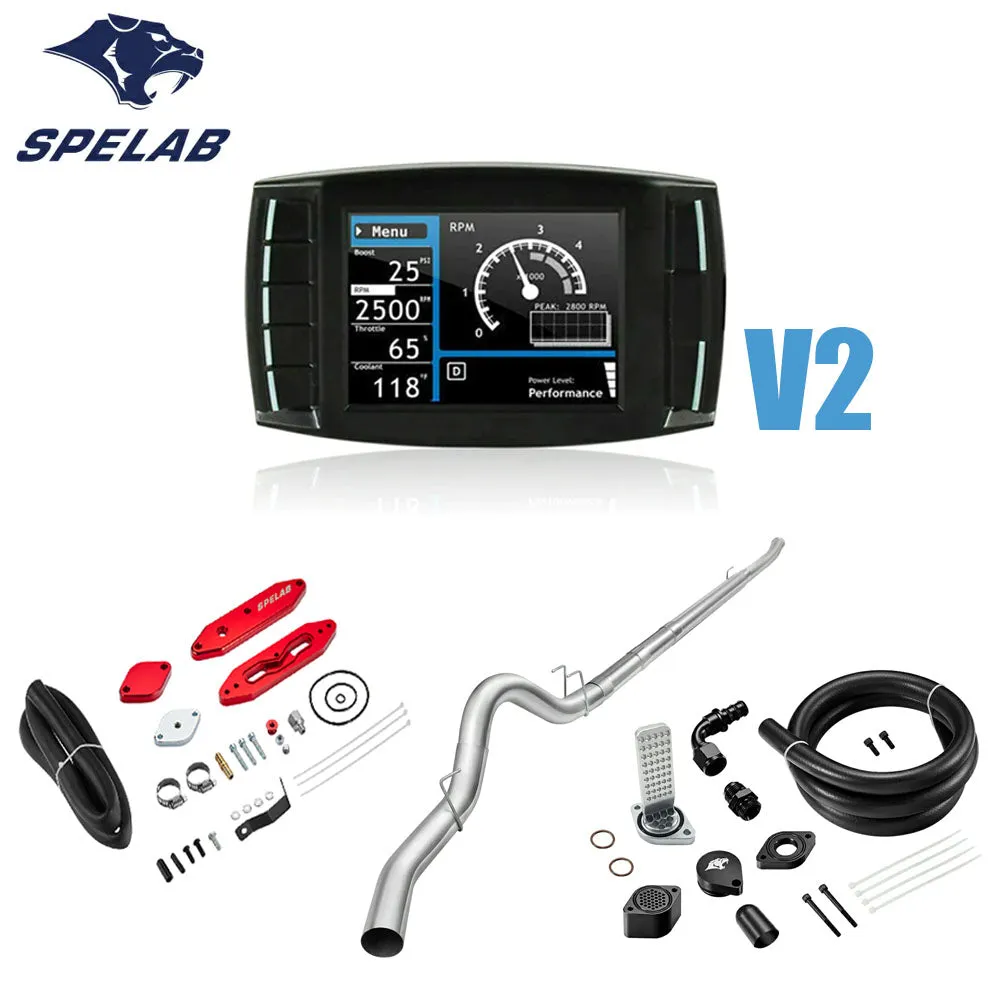 SPELAB DPF/DEF/EGR/CCV Delete 2011-2019 6.7L Powerstroke All-in-One Kit