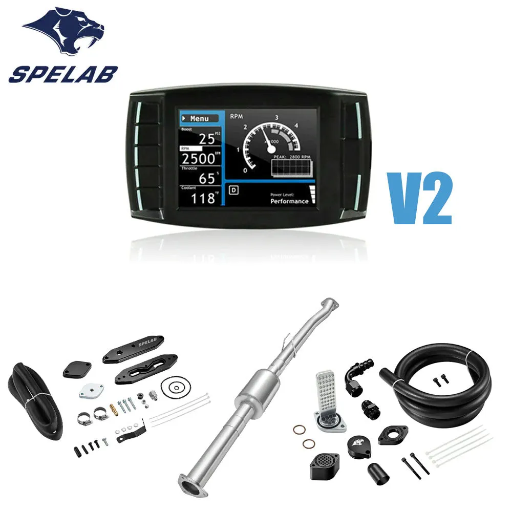 SPELAB DPF/DEF/EGR/CCV Delete 2011-2019 6.7L Powerstroke All-in-One Kit
