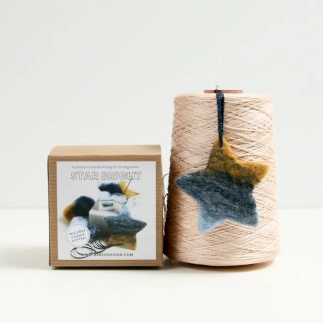 Star Bright, Beginner Needle Felting Kit