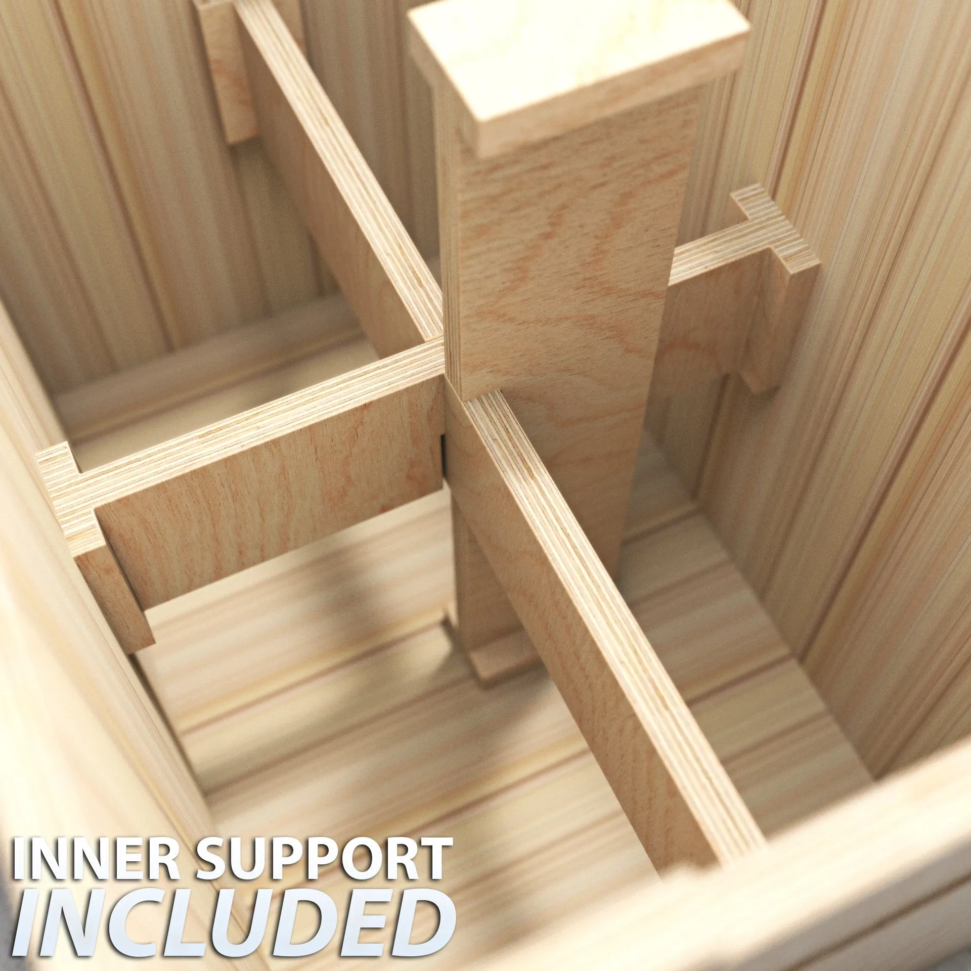 Synergee 3-in-1 Wood Plyo Boxes