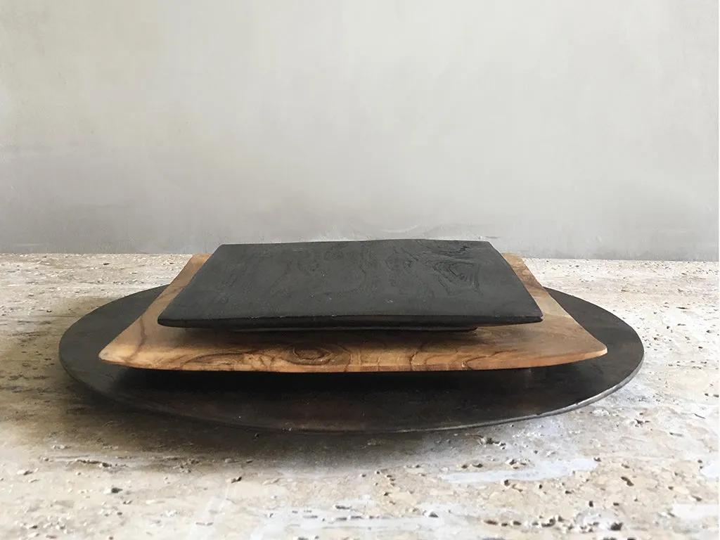 Teak Platters - Set of 3