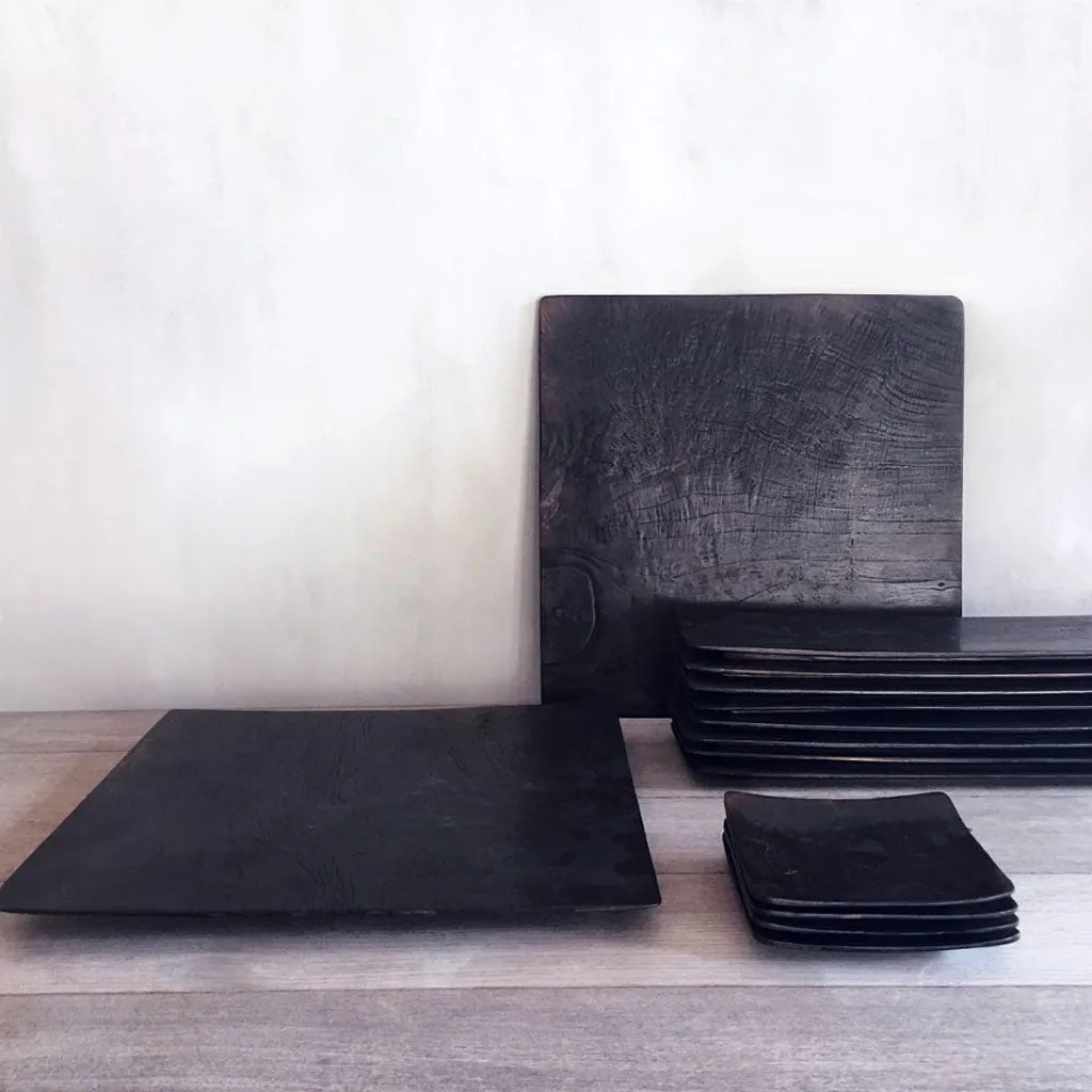 Teak Platters - Set of 3