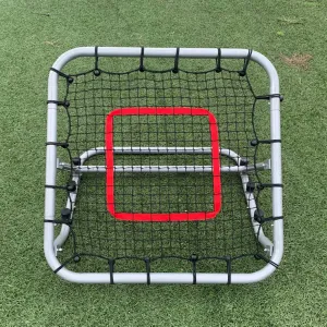 Trosky Portable 3' x 3' Rebounder with Fielding Mat and Flat Cone