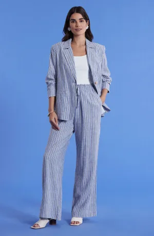 Tyler Boe Palmer Bermuda Blue Stripe Pant