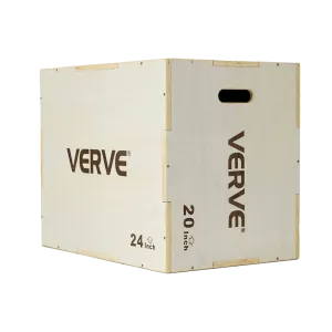 VERVE 3 in 1 Wooden Plyo Box