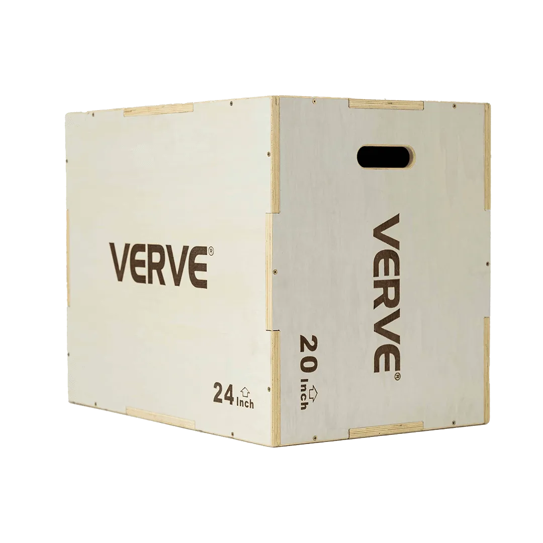 VERVE 3 in 1 Wooden Plyo Box