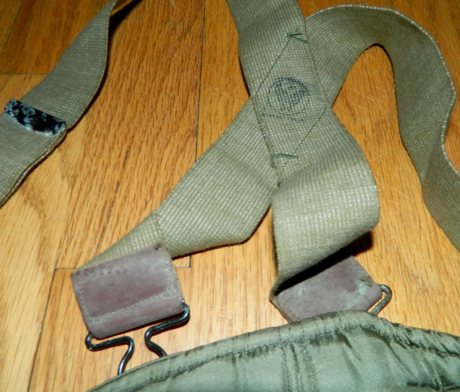 vintage 1940s Air Force arctic test pants / cold weather Ladd Field AFB US Military WWII USAAF