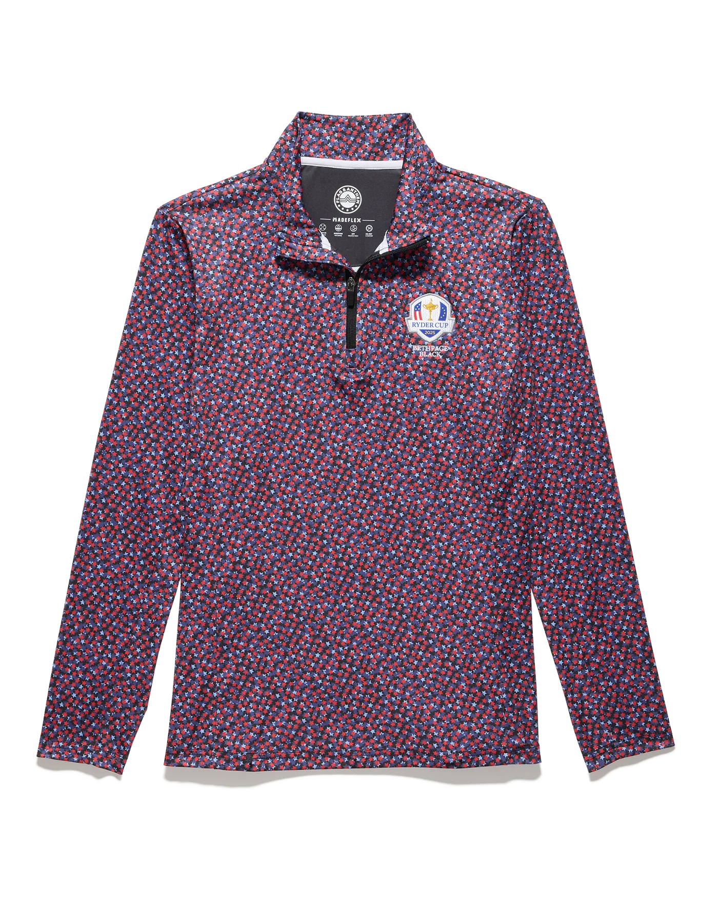 WOMEN’S 2025 RYDER CUP MVP WINFIELD STAR PRINT 1/4-ZIP